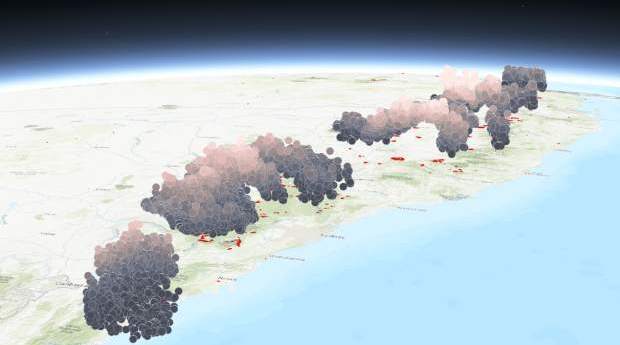 NASA releases 3D view of Australia’s bushfire smoke