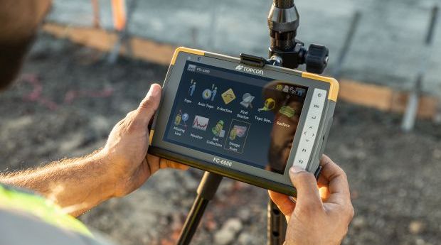 Topcon releases rugged FC-6000 survey tablet