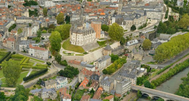 French city of Pau modelled in 3D