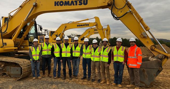 Komatsu, Cesium partner on smart construction initiative