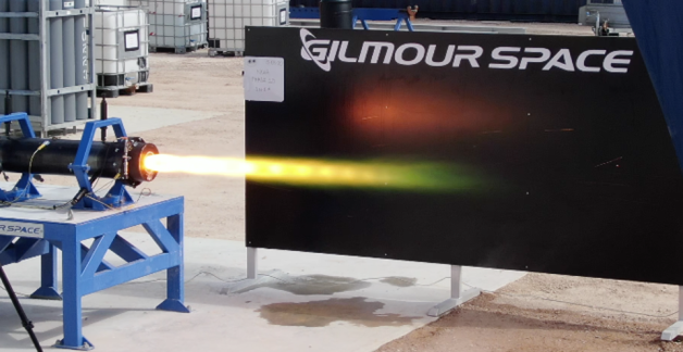 Gilmour completes longest Australian rocket test fire
