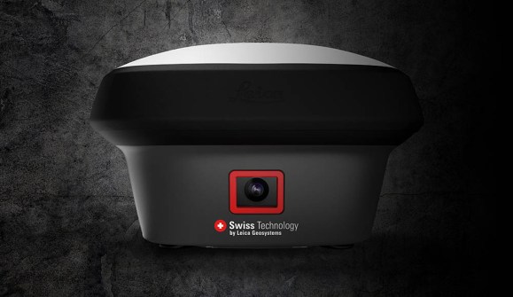 Leica adds visual positioning to GS18 rover