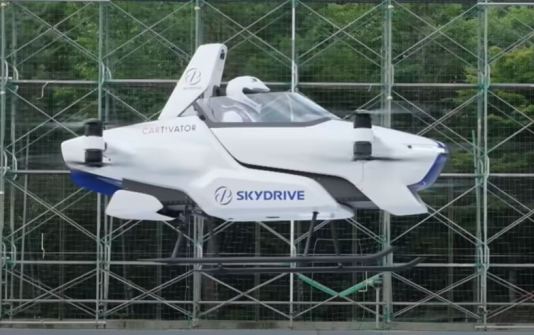 Japanese startup completes piloted flying car test