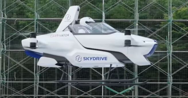 Japanese startup completes piloted flying car test