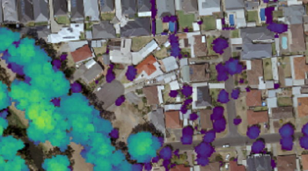 Urban Tree Canopy Management and Change Detection using LiDAR