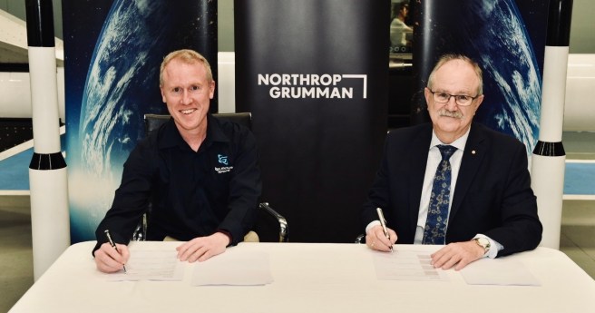 Gilmour, Northrop Grumman sign MoU