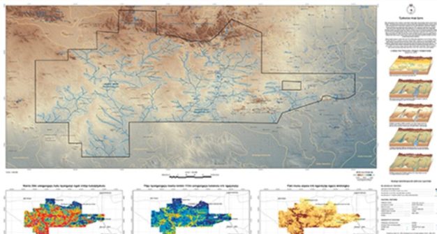 Australian geological map translated into First Nation’s language Australian geological map translated into First Nation’s language