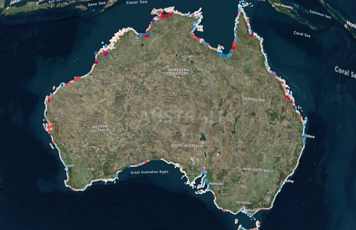 Online resource shows 30 years of coastal change Online resource shows 30 years of coastal change
