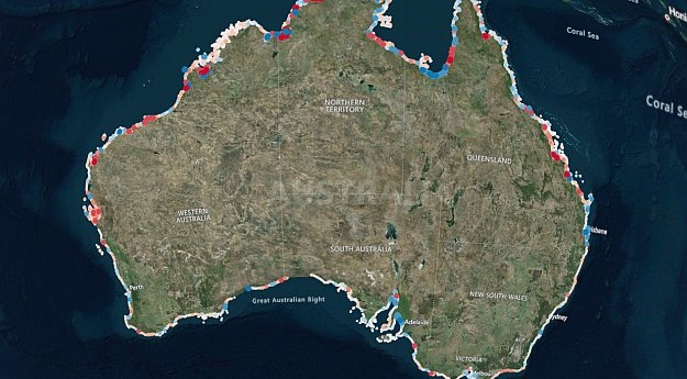 Online resource shows 30 years of coastal change