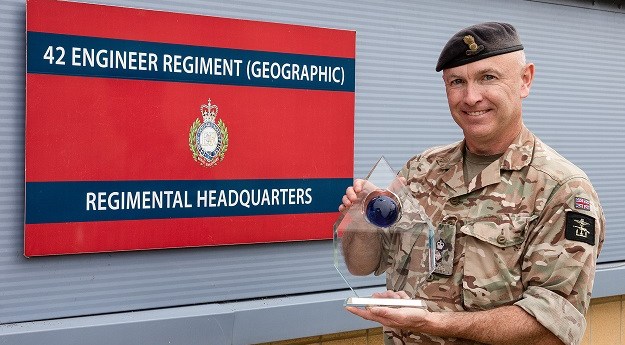 British Army engineers receive geospatial award