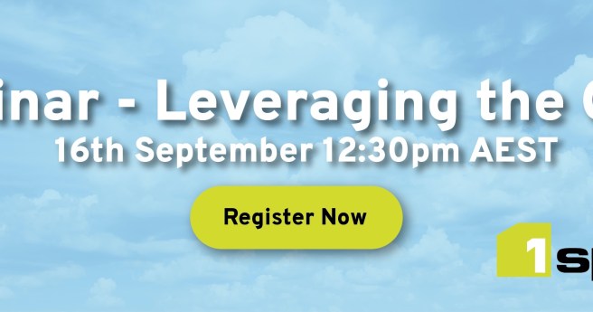 Webinar: Leveraging the Cloud