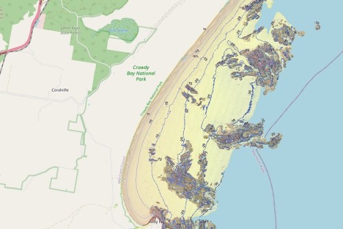 Online map reveals 6,800 square km of NSW coastline