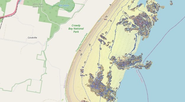 Online map reveals 6,800 square km of NSW coastline