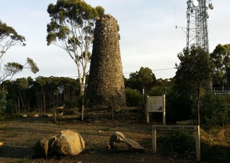 Survey cairn recommended for Heritage Register Survey cairn recommended for Heritage Register