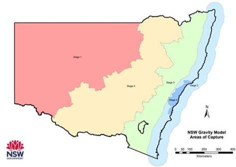 NSW statewide gravity model capture underway NSW statewide gravity model capture underway