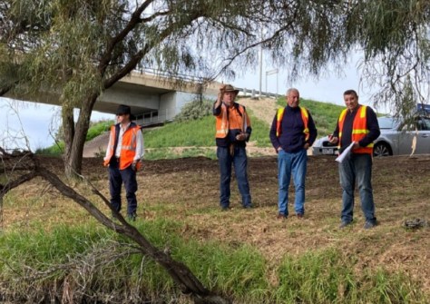 Locating the Victoria-NSW border at Mildura