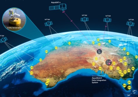 CSIRO launches AquaWatch water quality mission CSIRO launches AquaWatch water quality mission