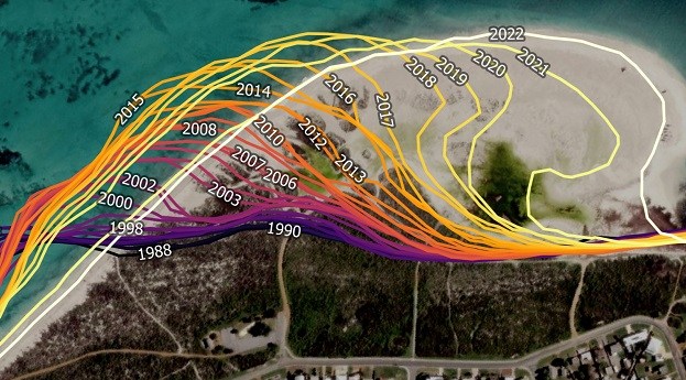 Latest DEA Coastlines shoreline data released