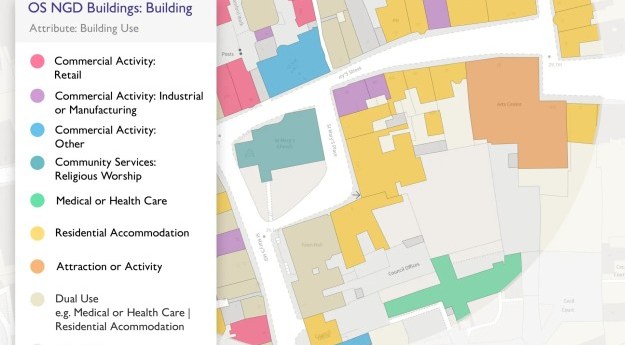 OS releases UK building, transport data updates