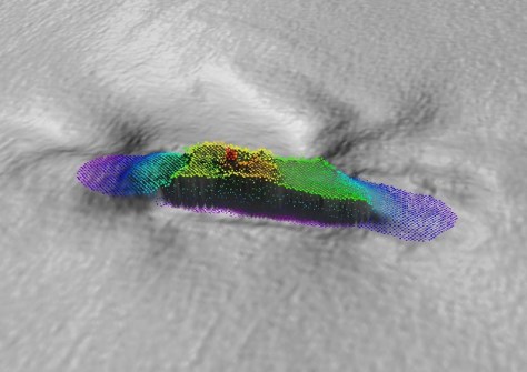 Bathymetric survey of the wreck of the SS Nemesis