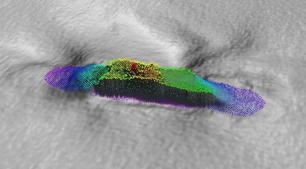 Bathymetric survey of the wreck of the SS Nemesis