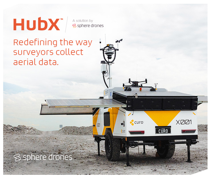 Reduceți costurile de topografie cu HubX de la Sphere Drones