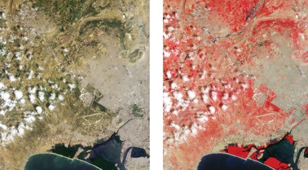 First images from new Earth observation satellites