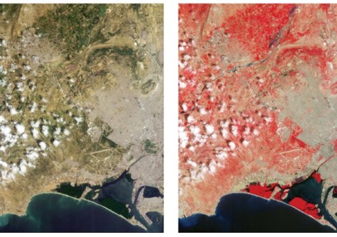 First images from new Earth observation satellites