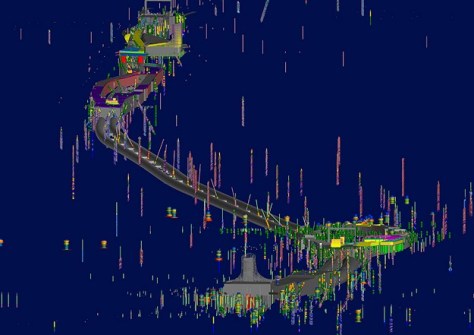 A computer-generated image of  Subsurface Modelling and Analysis on Melbourne’s North East Link Central Package project.