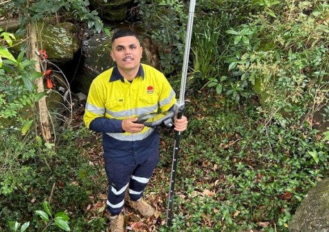 TAFE surveying graduate takes on transport projects