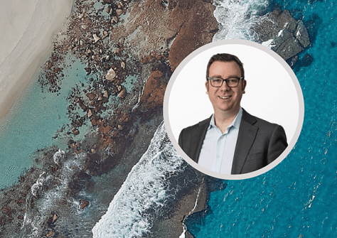 A head-and-shoulders image of Phil Delaney, who will take the helm of geospatial data capture company, Outline Global