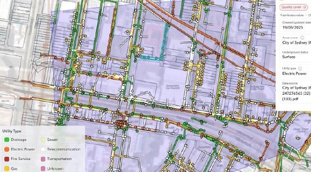 Transforming underground utility location data