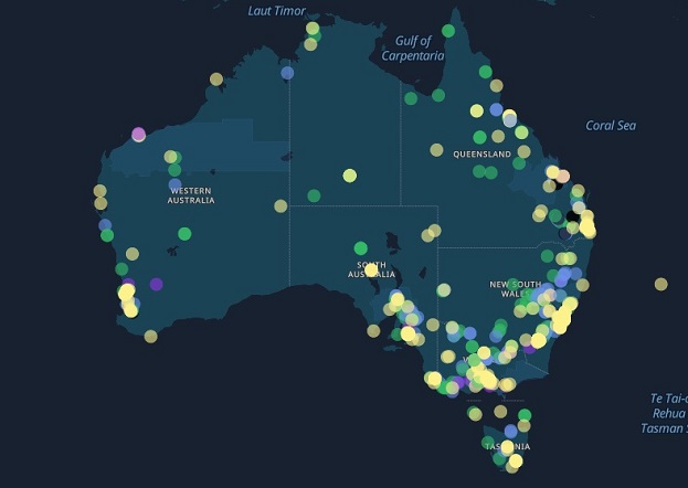 New map shows 800+ renewable energy projects