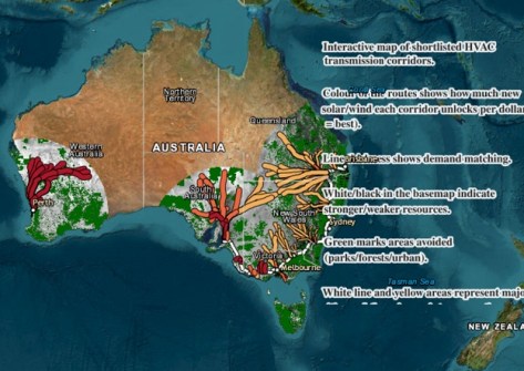 GIS analysis maps the best powerline routes GIS analysis maps the best powerline routes
