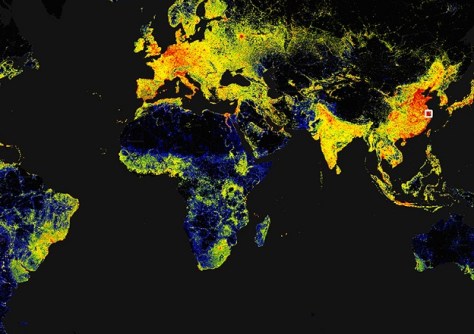 Global 3D map of 2.75 billion buildings