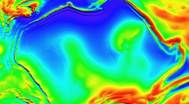 Aeromagnetic map reveals hidden NT feature