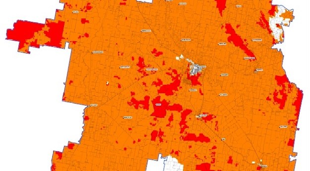 Mapping for bushfire-prone land in NSW