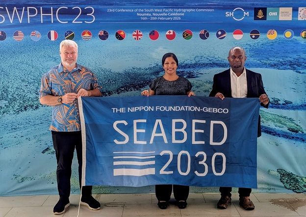 Seabed surveying in PNG, American Samoa