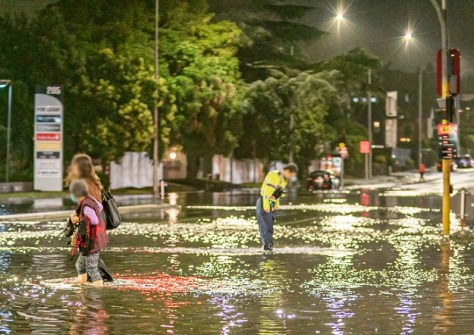 Mapping fast-flowing floodwaters for city safety