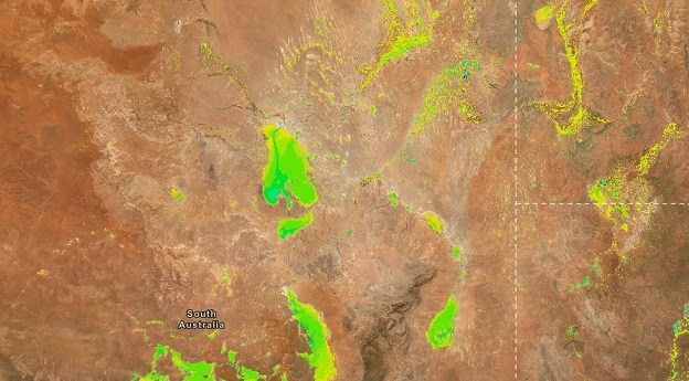 DEA datasets reveal decades of water coverage