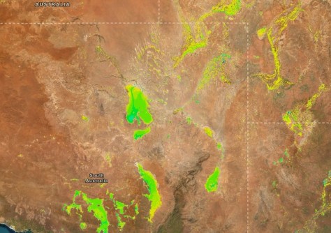 Spatial Source - DEA datasets reveal decades of water coverage