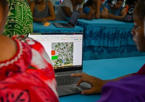 Spatial Source - Kiribati women map stories of resilience