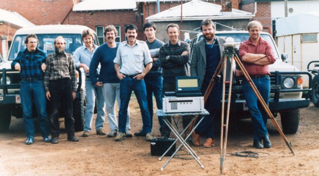 Remembering Victoria’s first GPS-enabled survey