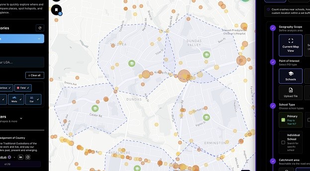 Why Australia needed a national road crash map