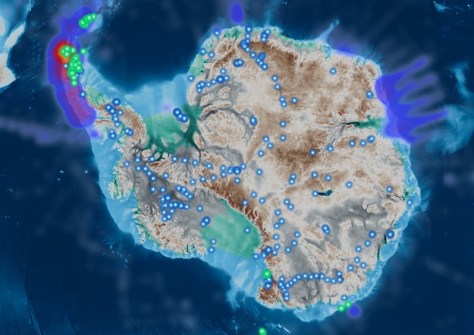 Seamap Antarctica’s fresh view of a frozen land
