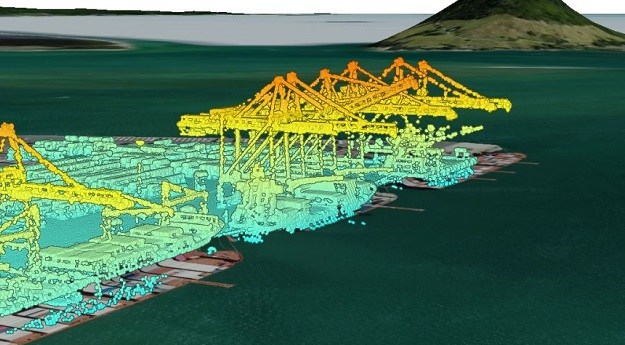 High-resolution coastal LiDAR point cloud data