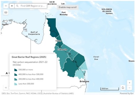 ABS releases Great Barrier Reef ecosystem data