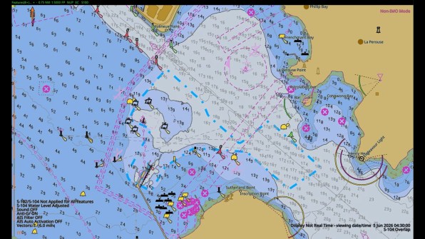 A hydrographic chart of Botany Bay