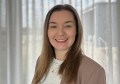A head-and-shoulders image of Katie Potts, advocate for geospatial leadership