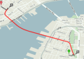 A map of part of New York